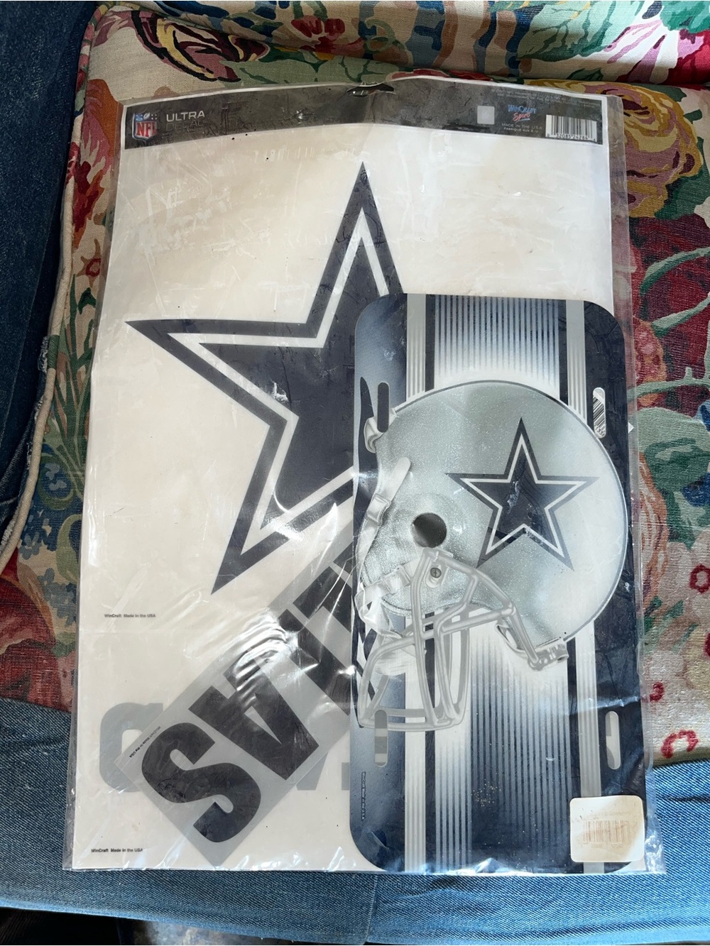 1 package of Ultra Decals NFL Dallas Cowboys RARE HTF